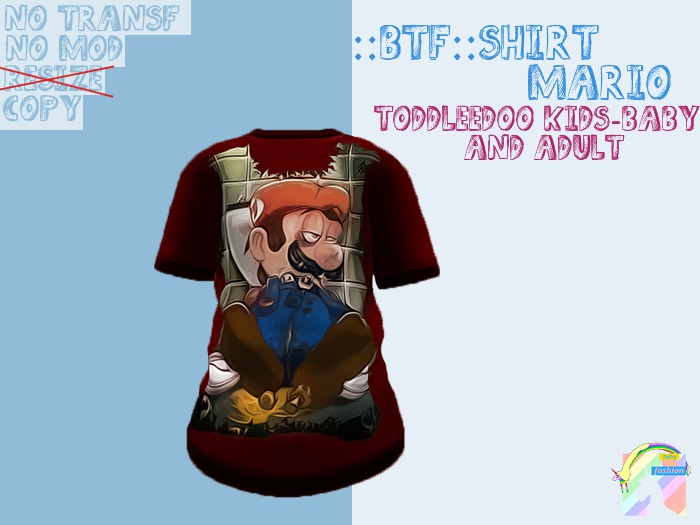 ::BTF::T-SHIRT Mario