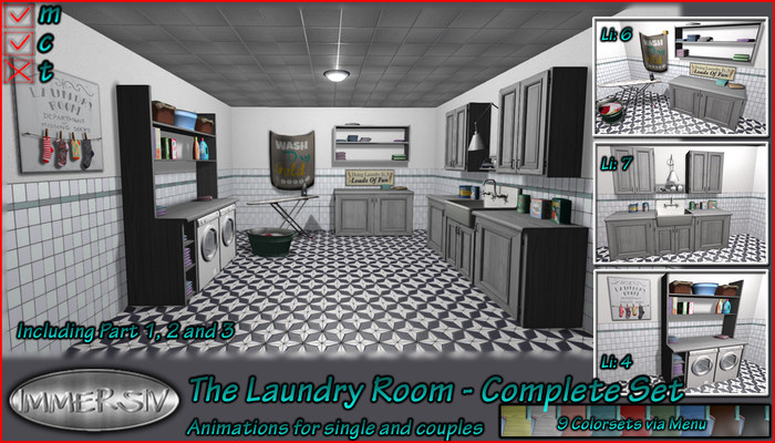 IMMERSIV  -Laundry-CompleteSet-