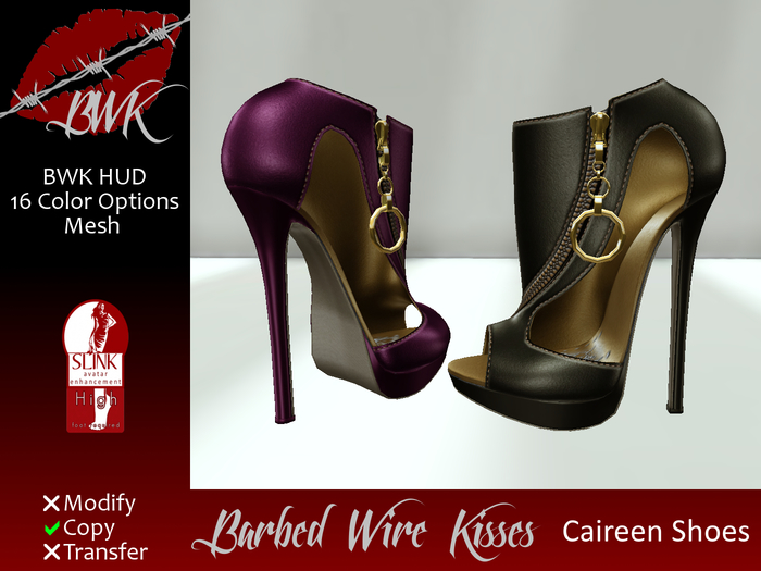 {BWK} Mesh Caireen Shoes (Boxed)