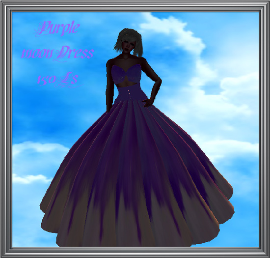 Purple moon Dress 150 Ls