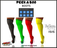 PEEK A BOO BOOTS BELLEZA ISIS