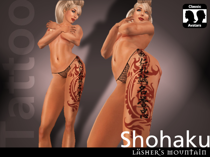Butterfly Upper Body Tattoo - Resell