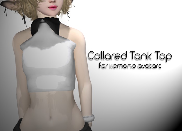 Kemono Collared Tank Top
