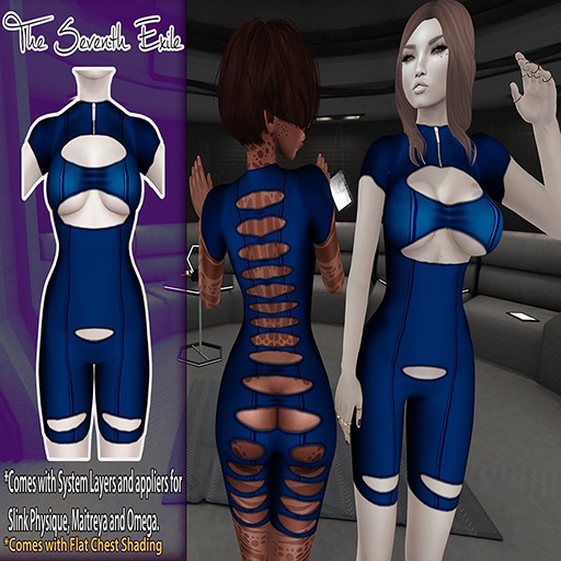 T7E: Slotted Suit - Navy