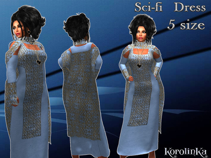 Sci-fi Dress (blue)