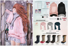 *Tentacio* Is snowing Boots. Pink