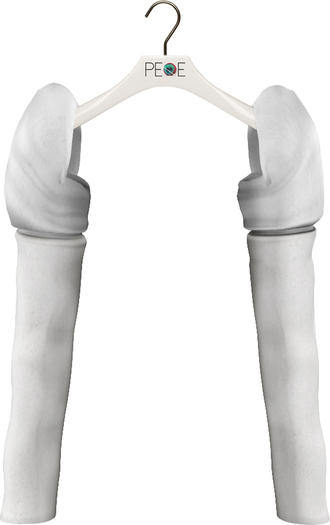 PEQE - Mutton Sleeves_White