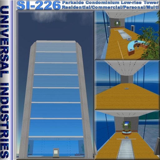 SI-226 PARKSIDE CONDO LOW RISE SKYSCRAPER