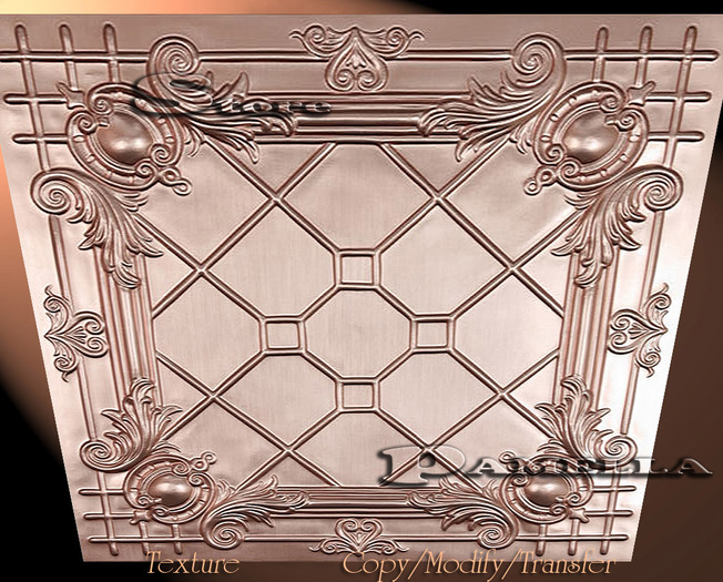 Texture ceiling bentley-copper-f-01