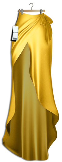 Asteria"Stela"[KUPRA/Legacy/Maitreya/Hourglass] Skirt-Yellow