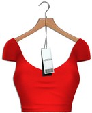 Asteria"Stela"[KUPRA/Legacy/Maitreya/Hourglass] Top - Red