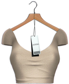Asteria"Stela"[KUPRA/Legacy/Maitreya/Hourglass] Top - Taupe