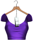 Asteria"Stela"[KUPRA/Legacy/Maitreya/Hourglass] Top - Purple