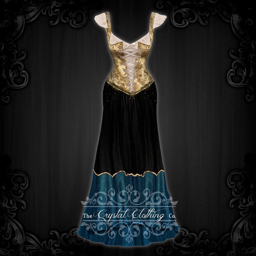 [CC Co.] Meadow Redux - Gown - Azure