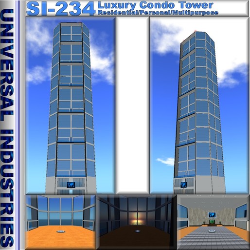SI-234 LUXURY CONDO TOWER SKYSCRAPER