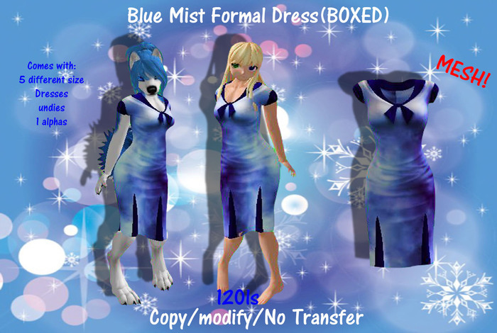 Blue Mist Formal Dress(BOXED)