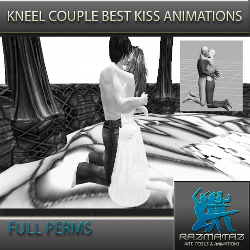 Kneel Couple Best Kiss Full Perms