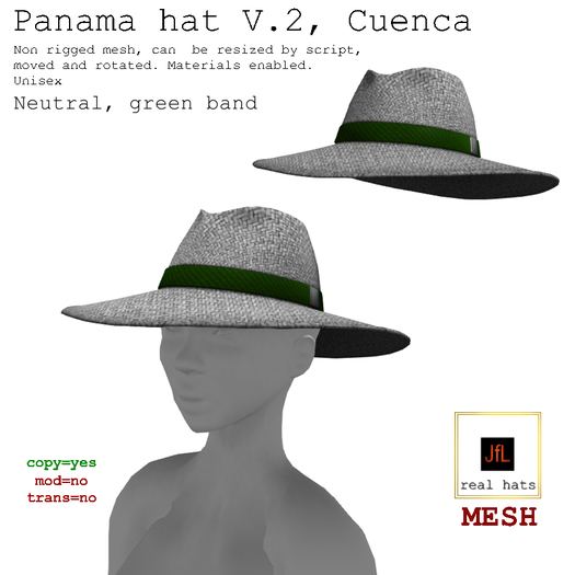 JfL Panama hat V.2 Cuenca_ boxed_neutral