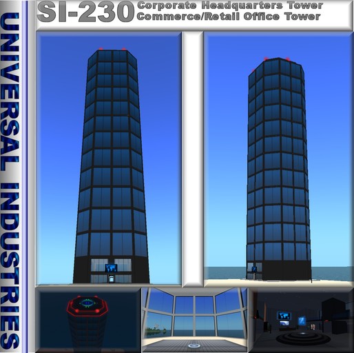 SI-230 CORPORATE HQ SKYSCRAPER TOWER