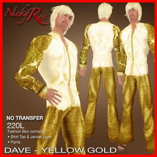 Dave - Yellow Gold