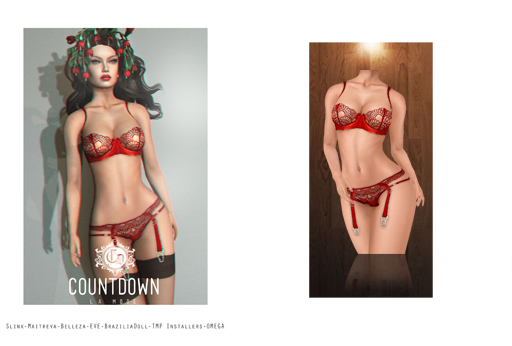 Countdown.Sophie Rouge Lingerie