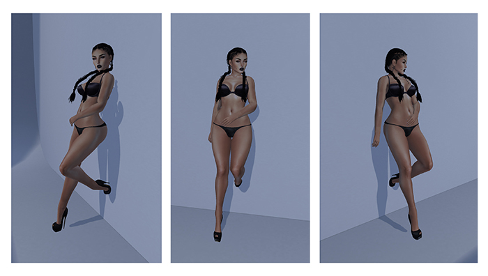 :::L.Pearl:::Poses Against wall 18 Right UNISEX