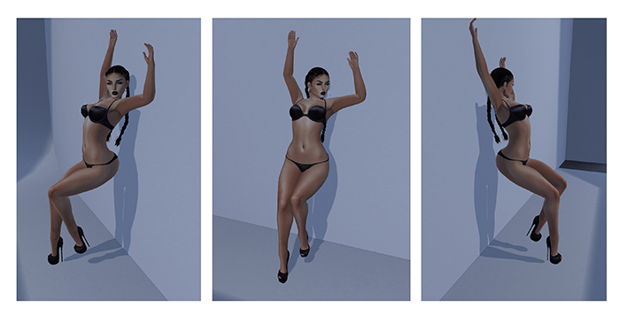 :::L.Pearl:::Poses BOX Against wall 19 & 19b