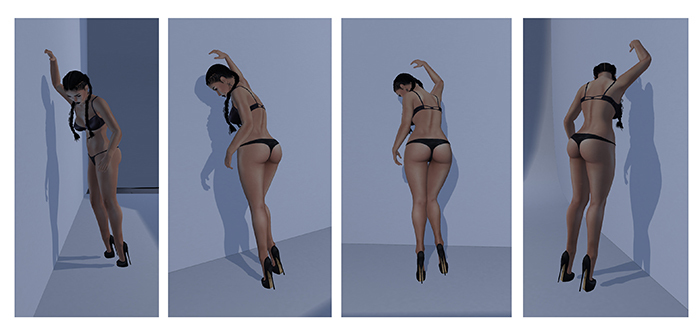 :::L.Pearl:::Poses BOX Against wall 21 & 21b