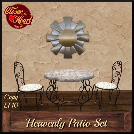 Heavenly Patio Set***