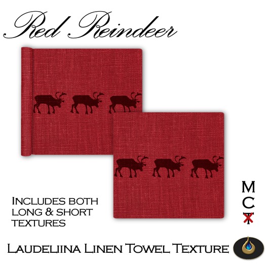 LaudeliinaLinen - Red Reindeer