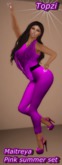 Topzi Pink Maitreya summer set