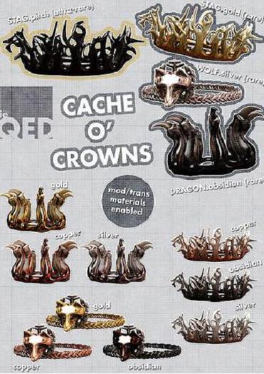 ieQED cache.crown.stag.pitch ULTRA-RARE