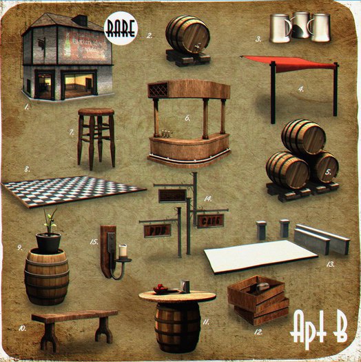 Apt B // Victorian Pub- Pub RARE
