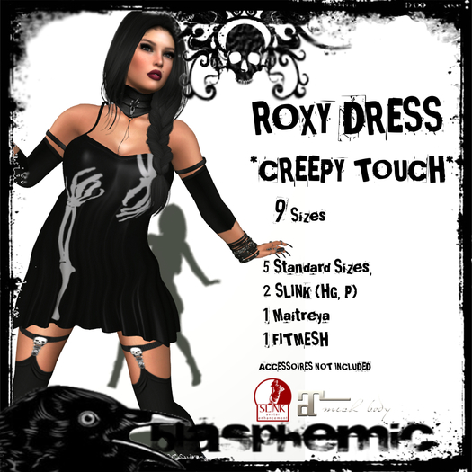 BLASPHEMIC - ROXY DRESS - CREEPY TOUCH 