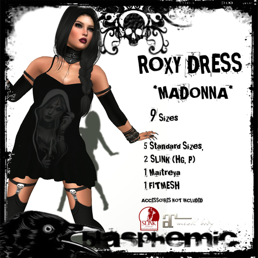BLASPHEMIC - ROXY DRESS - MADONNA