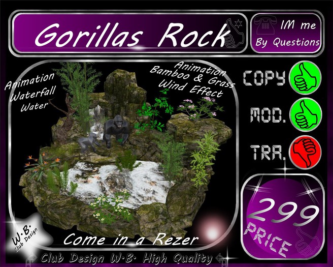 *NeW * Gorillas Rock *