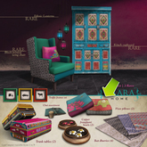 Zaara [home] : Ikat dhurrie rug *multi*