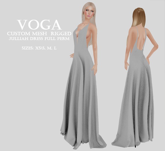 VOGA Custom Mesh - Rigged Julliah Dress Full Perm