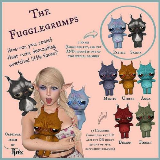 Jinx : Fugglegrump Pastel - REZZ me to unpack RARE