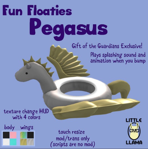 Little Llama - Fun Floaties - Pegasus (GotG)