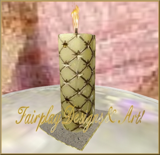 Medium Carved Elegance Candle! 