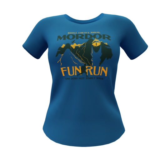 Mordor Fun Run TShirt XXS-L