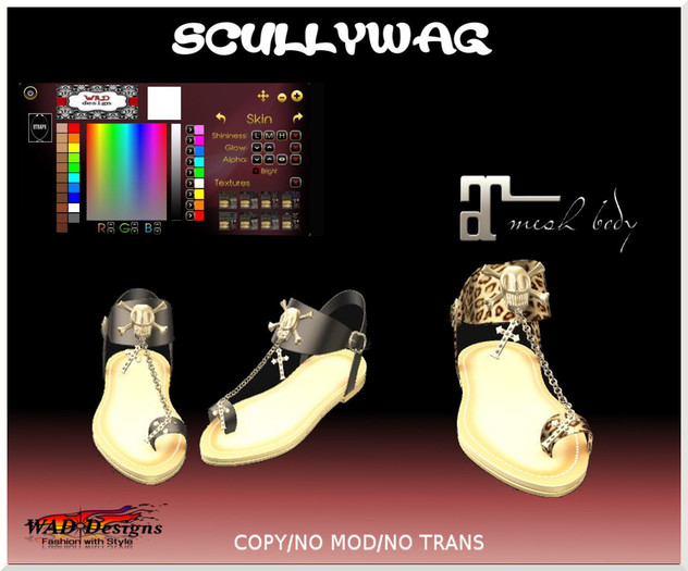 SCULLYWAG MAITREYA SANDALS