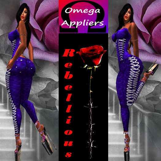 Purple Corset Outfit
