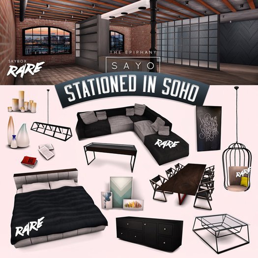 SAYO - Stationed in Soho Gacha - Kiev Sofa - RARE