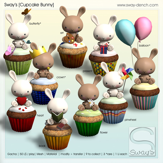 Sway's [Cupcake Bunny] crown RARE