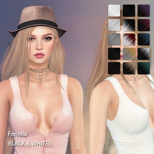 TRUTH HAIR Fenella -  black & whites