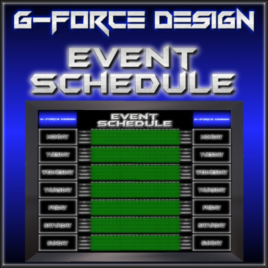 [GD]:Schedule Board:V1.01 - Sale Box 1
