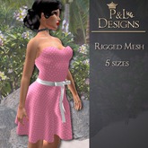 [P&L] - Vintage Dress - Rose
