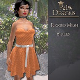 [P&L] - Vintage Dress - Pumpkin
